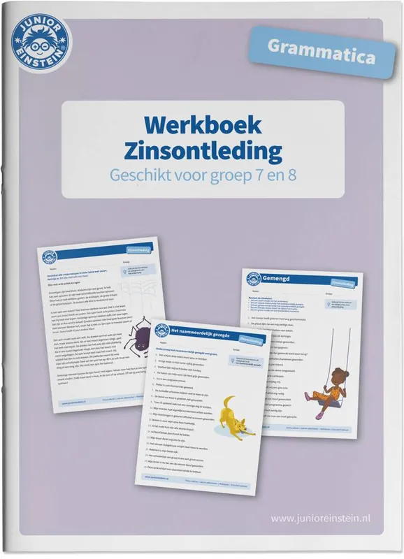 Werkboek Grammatica Zinsontleding voor groep 7 en 8 / Druk 1 Actieprijs