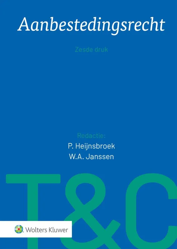 Aanbestedingsrecht / Druk 6 Betaalbaar