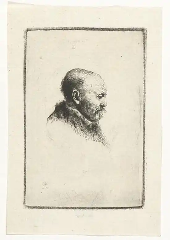 Rembrandts geëtste tronies Favoriet
