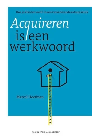 Acquireren is een werkwoord Gratis Verzending