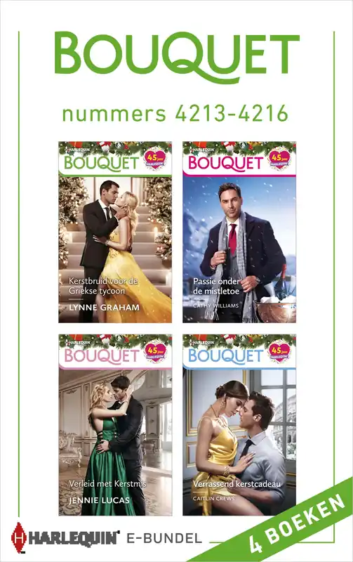 Bouquet e-bundel nummers 4213 - 4216 (4-in-1) Exclusieve Aanbieding