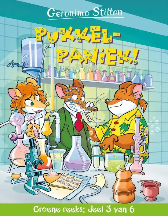 Exclusieve Aanbieding Groene reeks 3 - Pukkelpaniek