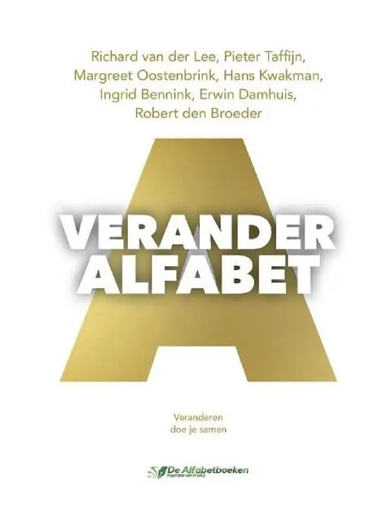 Merkproduct Het Veranderalfabet
