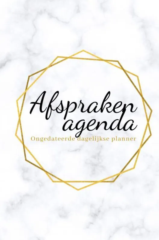 Afsprakenagenda / Druk 1 Beperkt Aanbod