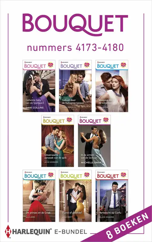 Bouquet e-bundel nummers 4173 - 4180 (8-in-1) Hoge Kwaliteit