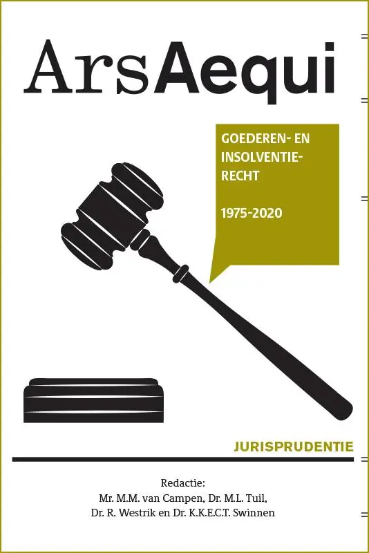 Jurisprudentie Goederen- en faillissementsrecht 2020 / Druk 1 Shop Nu