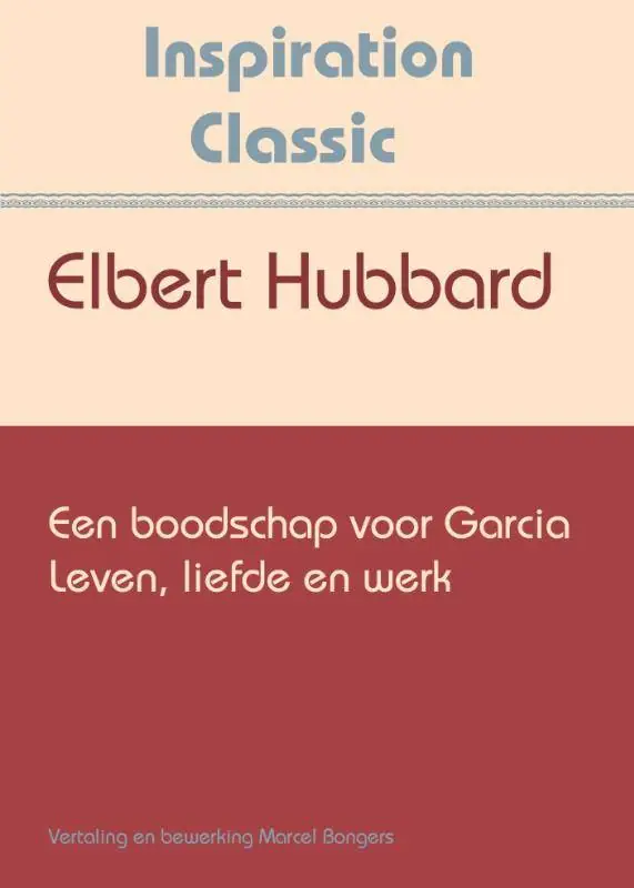 Beperkt Aanbod Een boodschap voor Garcia / Druk 1