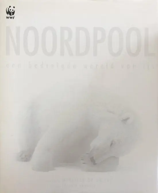 Betrouwbaar Noordpool een bedreigde wereld van ijs