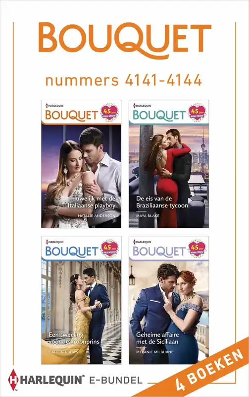 Bouquet e-bundel nummers 4141 – 4144 (4-in-1) Uitverkoop