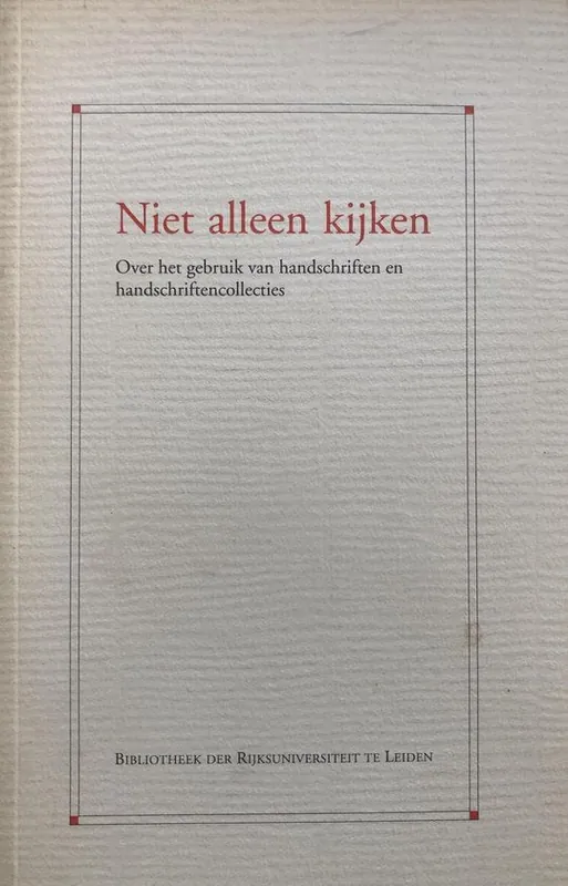 Niet alleen kijken Op = Op
