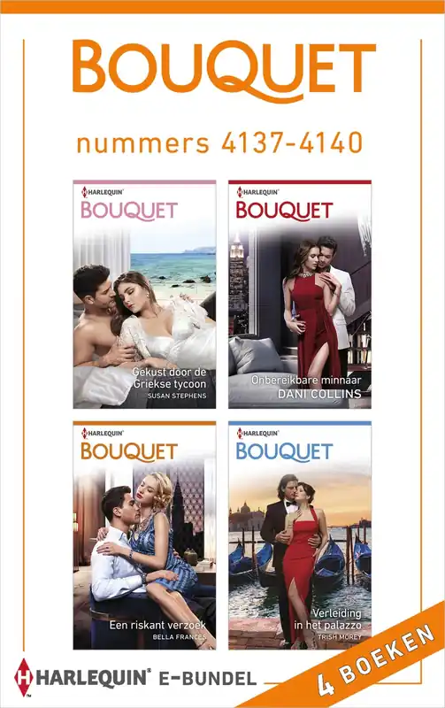 Bouquet e-bundel nummers 4137 – 4140 (4-in-1) Meest Verkocht
