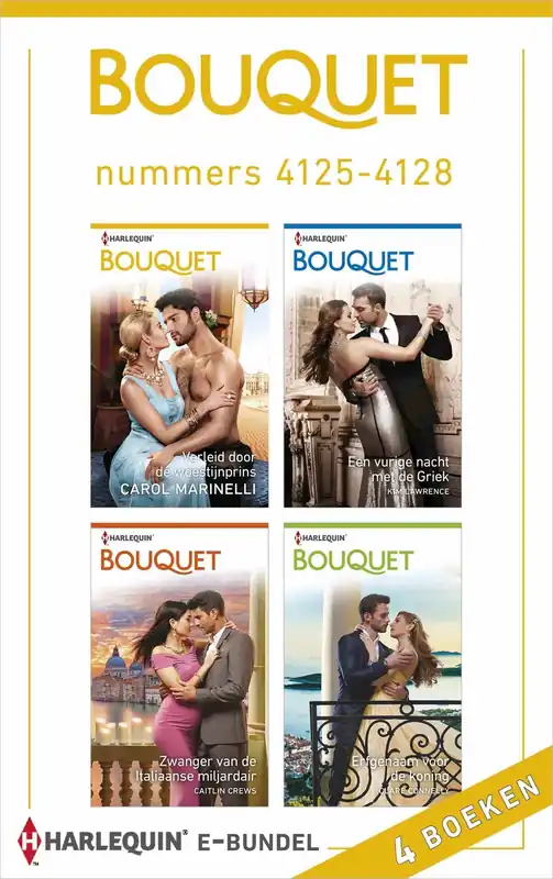Bouquet e-bundel nummers 4125 – 4128 (4-in-1) Populair