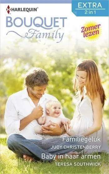 Familiegeluk / Baby in haar armen Op = Op