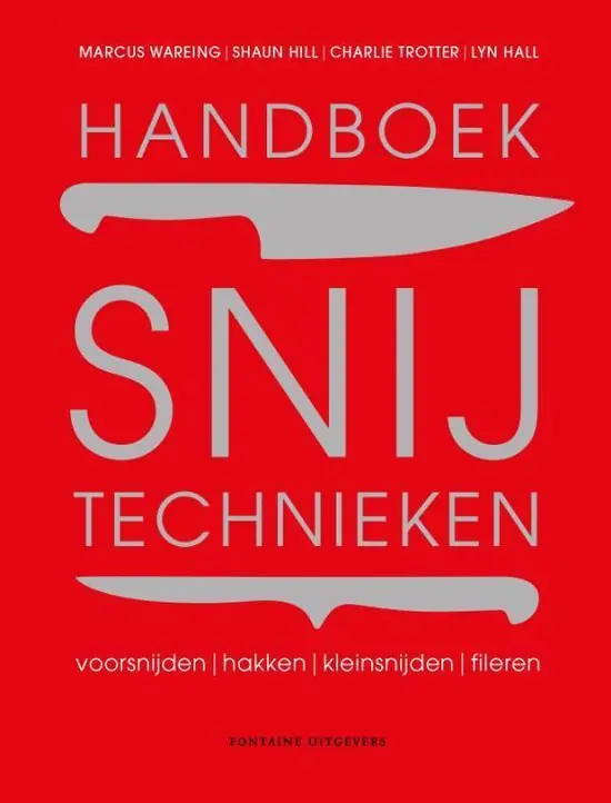 Flitsaanbieding Handboek snijtechnieken