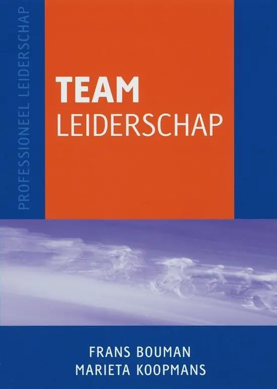Nu Kopen Professioneel leiderschap - Teamleiderschap