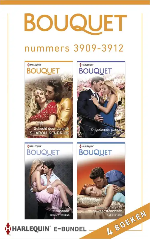 Bouquet e-bundel nummers 3909-3912, 4-in-1 Voordeelprijs