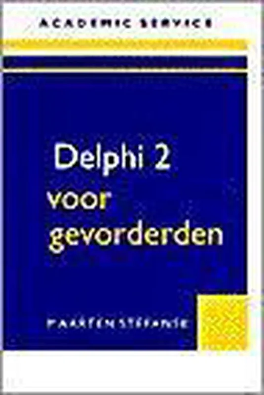 Tijdelijk Beschikbaar DELPHI 2 VOOR GEVORDERDEN