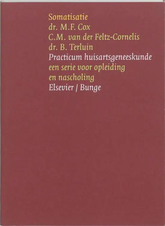 Bestseller Practicum huisartsgeneeskunde - Somatisatie