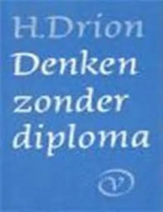 Gecertificeerd Denken zonder diploma