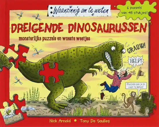 Dreigende Dinosaurussen Monsterlijke Puzzels En Woeste Weetjes Bestseller