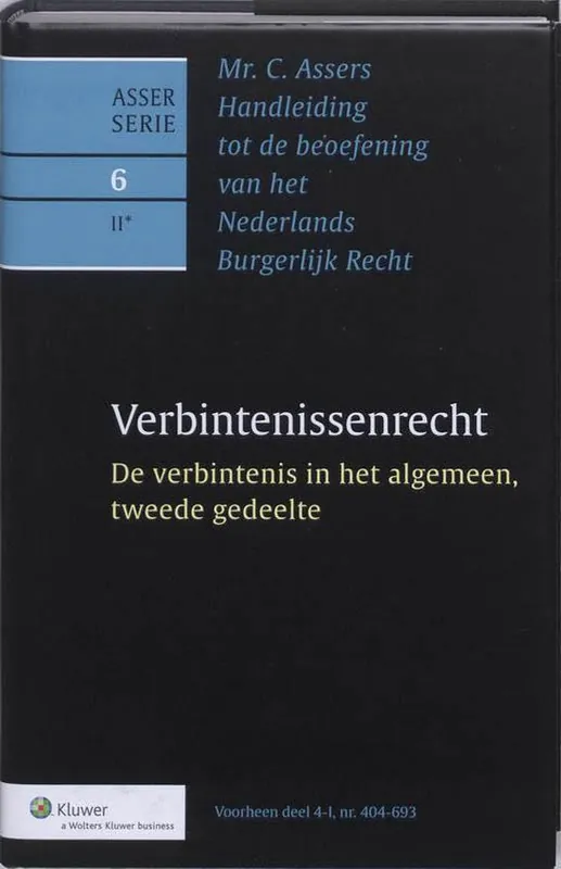 Mr. C. Asser's handleiding tot de beoefening van het Nederlands burgerlijk recht / 6-II Verbintenissenrecht - De verbintenis in het algemeen, 2e gedeelte Aanbieding