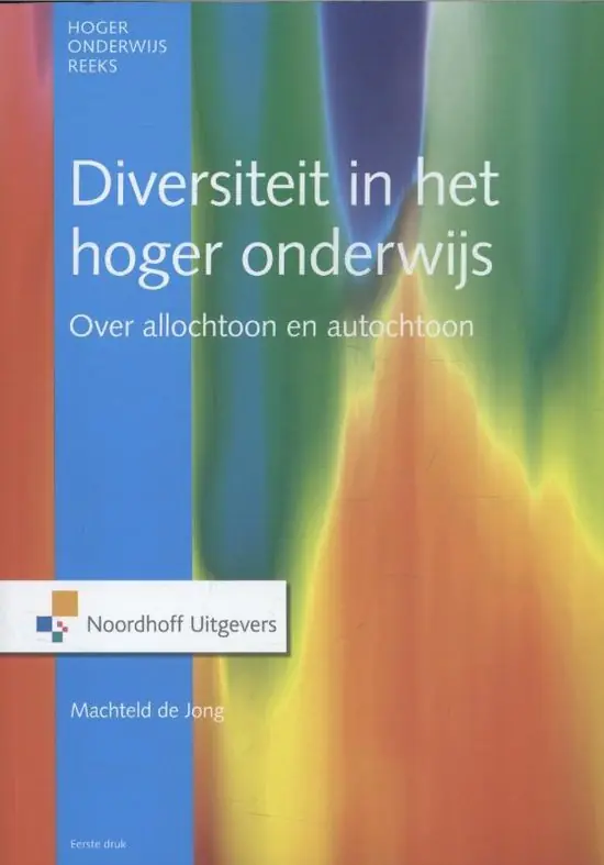 Diversiteit in het hoger onderwijs Merkproduct