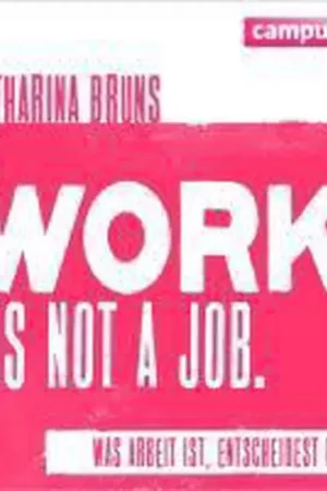 work is not a job (pinke Ausgabe) Koop Vandaag