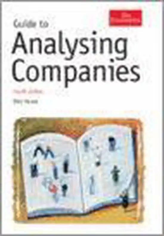 Hete Deal The Economist Guide To Analysing Companies