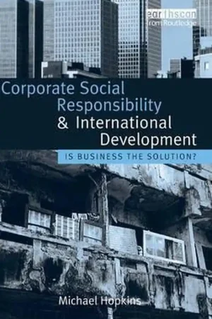 Weekendaanbieding Corporate Social Responsibility And International Developmen