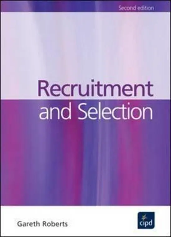 Seizoensaanbieding Recruitment and Selection