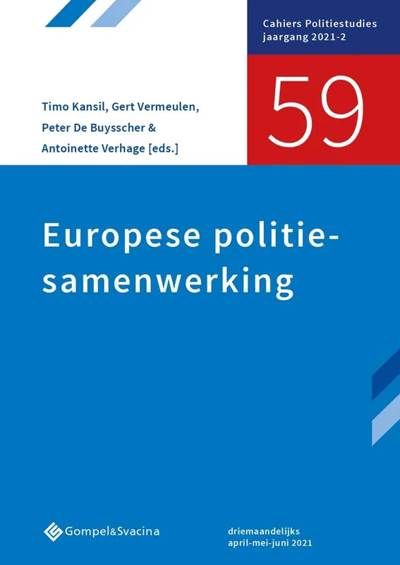 Europese politiesamenwerking / Druk 1 Rechtstreeks Van De Fabrikant