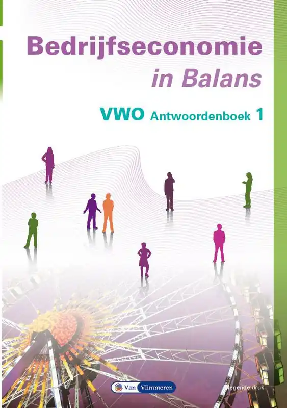 Gratis Retour Bedrijfseconomie in Balans vwo antwoordenboek 1 / Druk 9