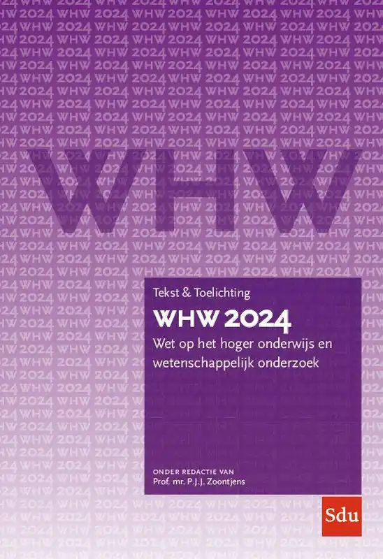 Exclusieve Aanbieding WHW 2024 Tekst & Toelichting / Druk 1