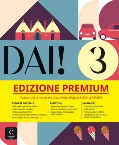 Dai! 3 Libro dello studente + essercizi Edizione premium / 1 Edition Speciale Aanbieding