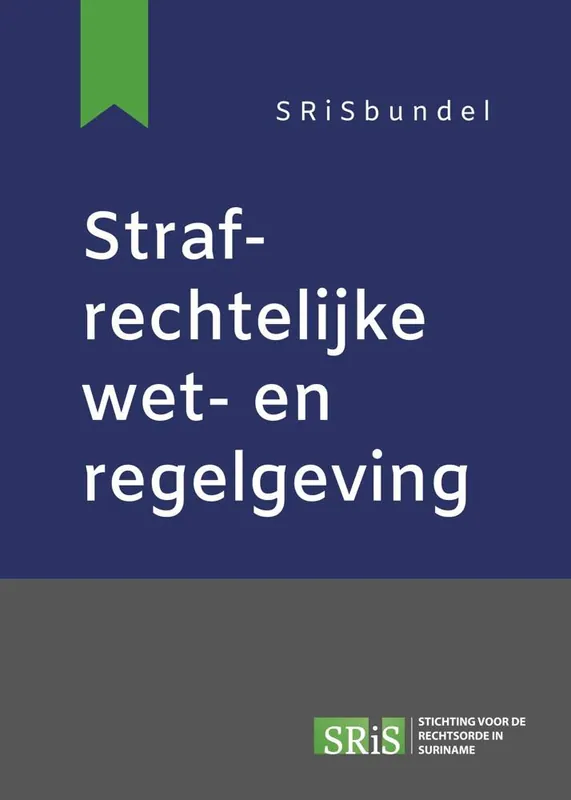 Koop Vandaag Strafrechtelijke wet- en regelgeving / Druk 1