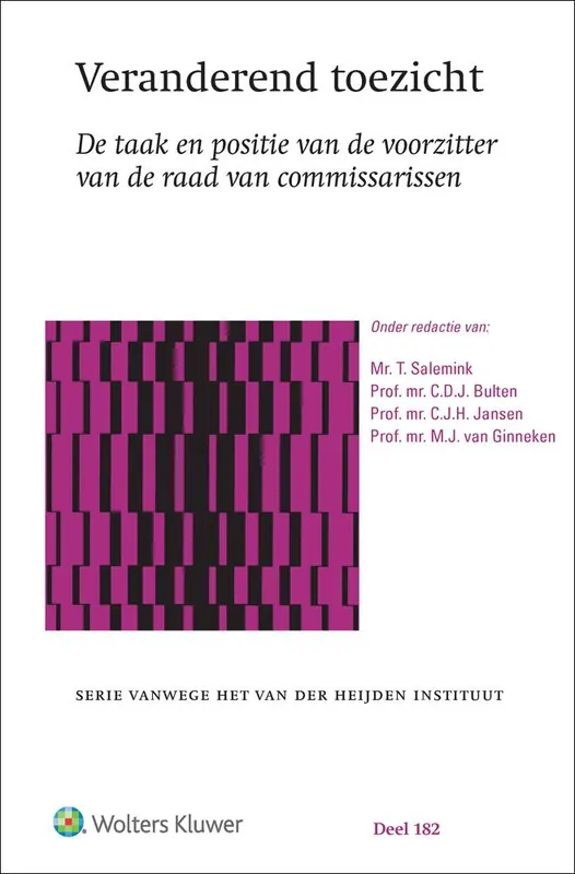 Actieprijs Veranderend toezicht / Druk 1