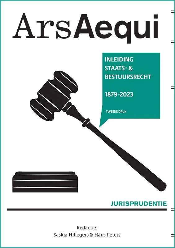 Gereduceerde Prijs Jurisprudentie Inleiding Staats- en bestuursrecht 1879-2023 / Druk 1