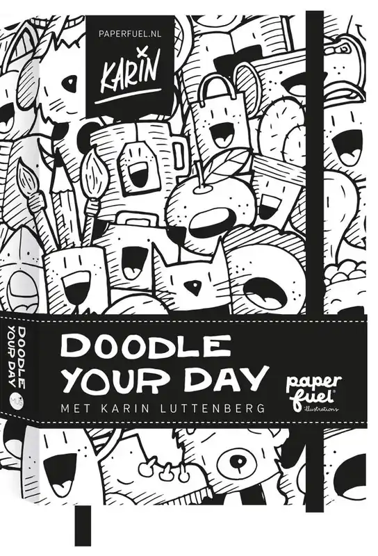 Superprijs Paperfuel Doodle Your Day / Druk 1