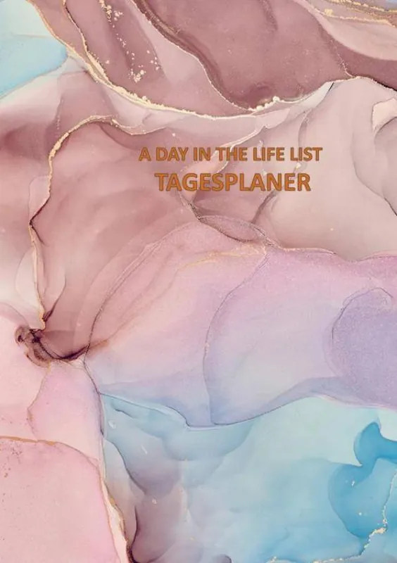 A Day in the Life List A5 Tagesplaner 70 Blätter / 1st Edition Meest Verkocht