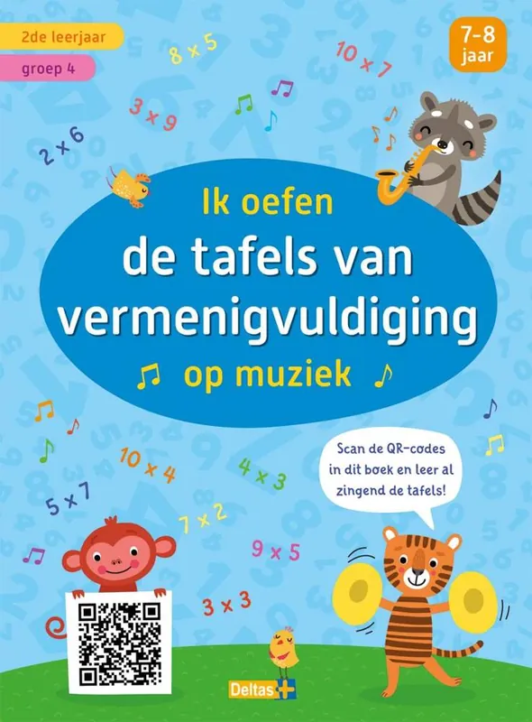 Op = Op Ik oefen de tafels van vermenigvuldiging op muziek groep 4 7-8 jaar / Druk 1