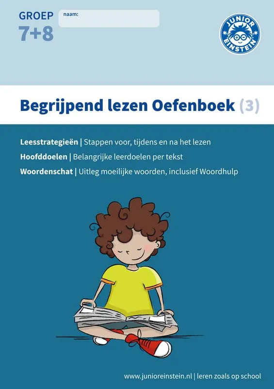 Begrijpend lezen groep 7 + 8 Oefenboek / Druk 1 Op = Op