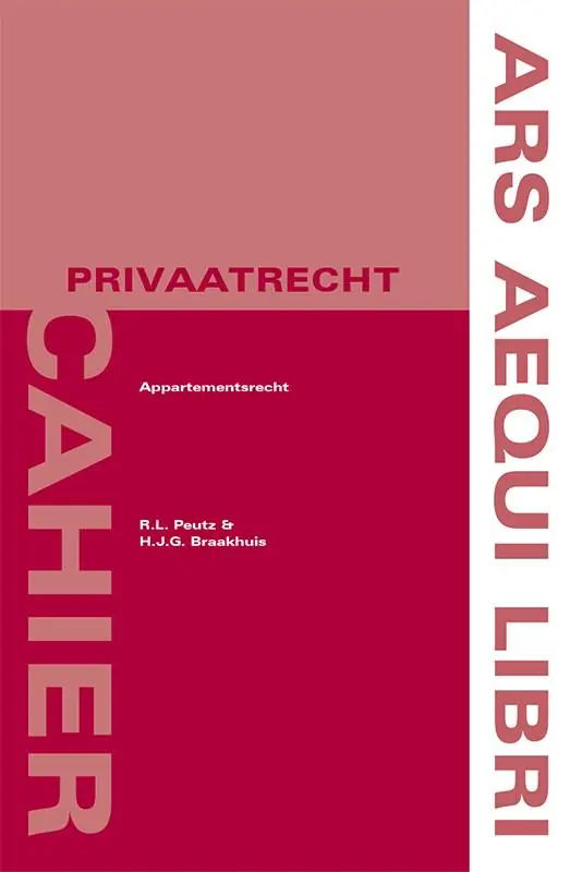 Appartementsrecht / Druk 1 Gratis Verzending