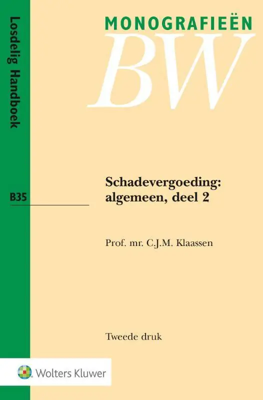 Schadevergoeding: algemeen Algemeen 2 / Druk 2 Meest Verkocht