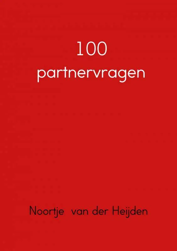 Aanbieding 100 partnervragen / Druk 2