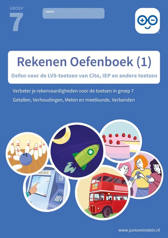Gereduceerde Prijs Rekenen Oefenboek 1 groep 7 / Druk 1