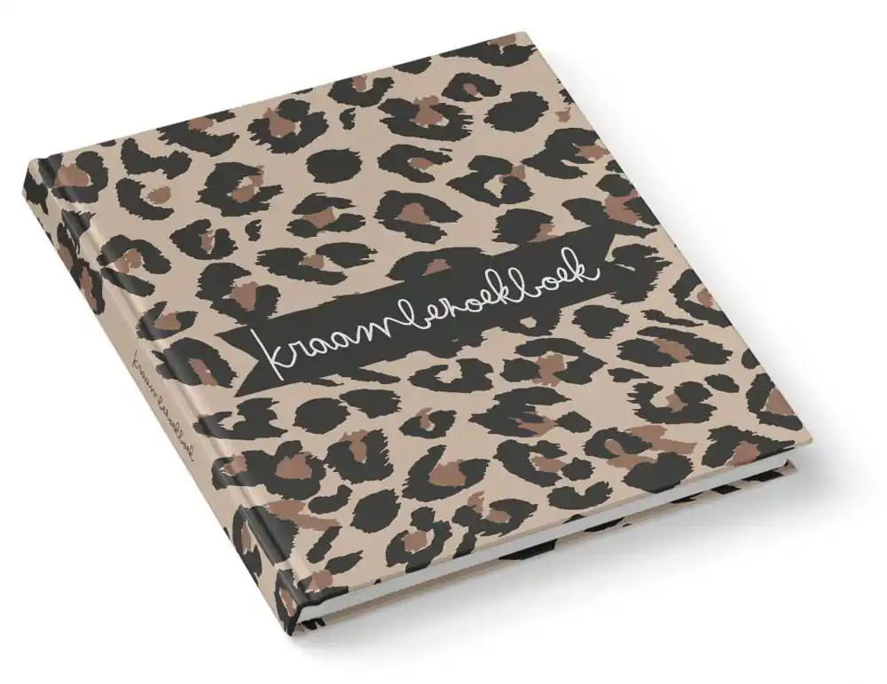 Kraambezoekboek | PANTERPRINT / Druk 1 Speciale Aanbieding