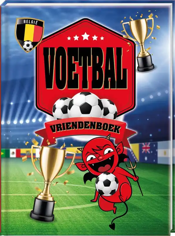 Vriendenboek voetbal België / Druk 1 Shop Nu