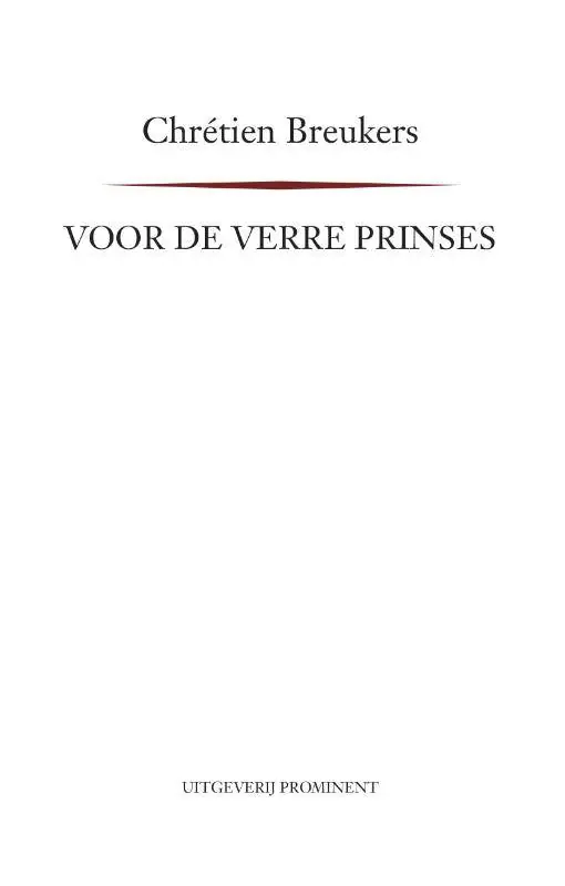 Voor de verre prinses / Druk 1 Gecertificeerd