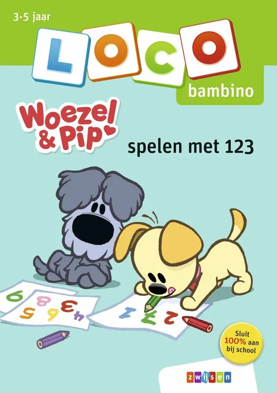 Populair Loco bambino Woezel & Pip spelen met 123 / Druk 1