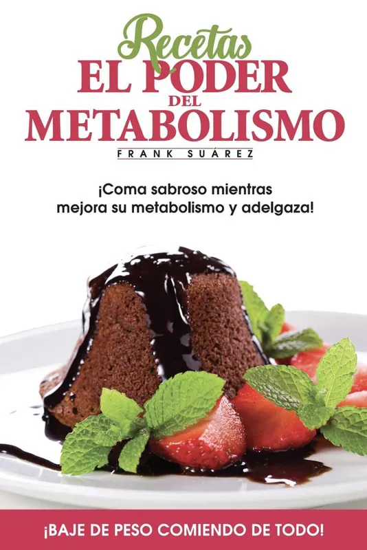 Recetas El Poder del Metabolismo / 1 Edition Snelle Levering